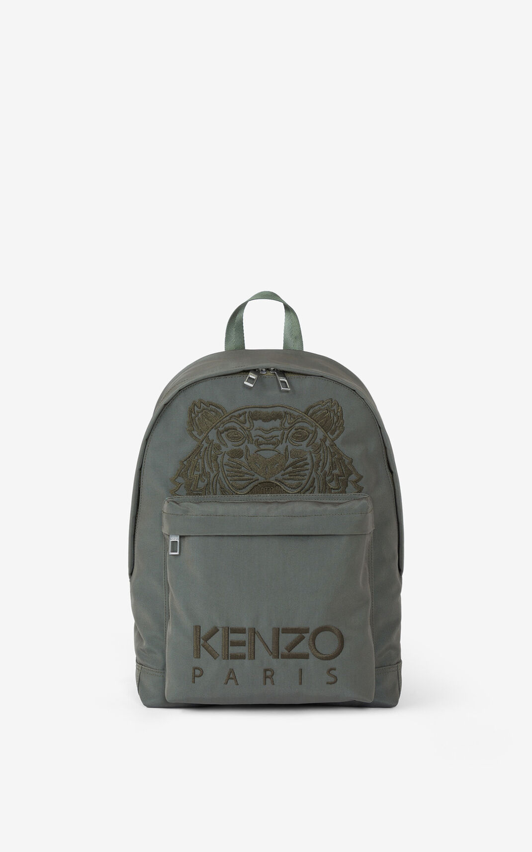 Mochila Kenzo Lona Kampus Tiger Feminino - Luz Cinzentas | 745XICJTL